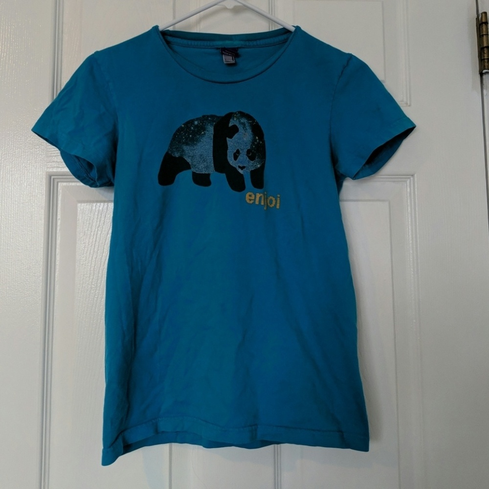 Enjoi panda shirt blue med
